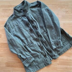 Old Navy Olive Green Cotton Field Jacket